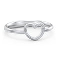 thumbnail image 1 of Bague Cœur Ouvert, 1 of 7