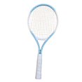 thumbnail image 1 of pitrice Tennis Racket Nonslip Grip High Strength Nylon Strings for Park Beach Garden Blue White Blue White, 1 of 3