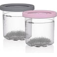 thumbnail image 1 of Ice Cream Pints Containers, Replacement For Ninja Creami Pints And Lids, Compatible With Nc300, Nc301,cn305a, Nc299am Series-week, 1 of 4