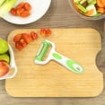 thumbnail image 2 of Birdeem Éplucheur en Acier Inoxydable, Raboteuse en Fil, Éplucheur Multifonctionnel, Rabot à Légumes, Fruits et Melons, Aide de Cuisine, 2 of 12
