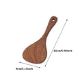 thumbnail image 3 of Cooking Utensils Wooden Shovel Spoon Non Stick Long Rice Spatula Kitchen Cooking Tool Set Hand Stir Fry, 3 of 7
