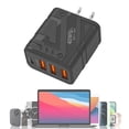 thumbnail image 4 of 40W Power Station with 3 USB & 1 PD Ports for All Devices Compact Universal Charger, 4 of 5