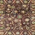 thumbnail image 1 of Ahgly Company Indoor Square Abstract Copper Green Oriental Area Rugs, 6' Square, 1 of 6