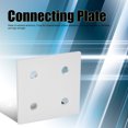 thumbnail image 1 of Aluminium  Connecting Plate, 5Pcs 4Hole Vertical Connecting Plate, Aluminium  Connecting Plate, Aluminum Extrusion Joining Hardware, 1 of 8
