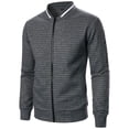 thumbnail image 2 of LOVZFMLL Men's Golf Jacket Lightweight Casual Zip Up Waffle Jackets Spring Fall Golf Coats Outerwear with Zipper Pockets, 2 of 5