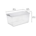 thumbnail image 2 of Sterilite Boîte Snap 62L, Menthe, 2 of 2