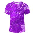 thumbnail image 4 of Birdeem Chemises pour Hommes Mode Hommes Confortables Imprimés Manches Courtes Col Rond Blouses Chemises, 4 of 12