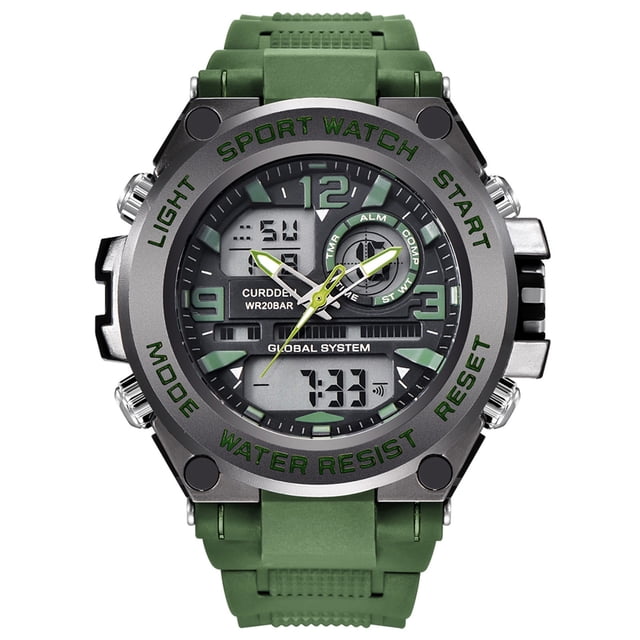 Heliisoer Men Watch 50m Wristwatch LED Quartz Clock Sport Watch Male Watch