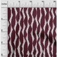 thumbnail image 1 of oneOone Georgette Viscose Fabric Abstract Stripe Ikat Printed Craft Fabric BTY 42 Inch Wide, 1 of 4