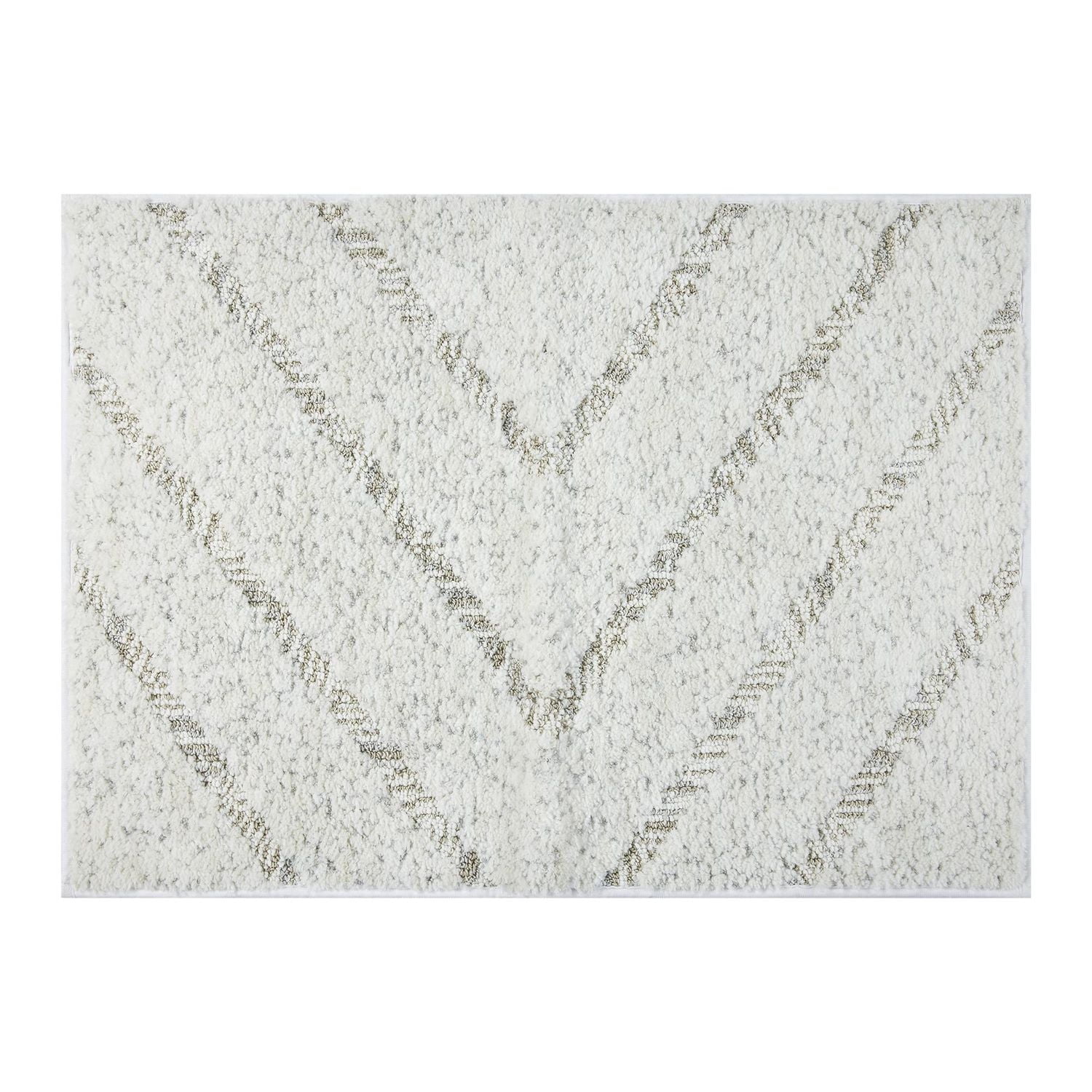 Mainstays Marbled V 2 Piece Bath Rug Set 17"x24" / 20"x30"