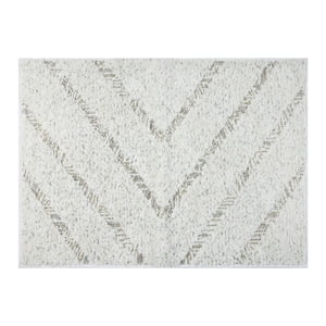Mainstays Marbled V 2 Piece Bath Rug Set 17"x24" / 20"x30"