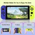 thumbnail image 2 of Switch Controller for Nintendo Switch, Switch Remote Control supports Dual Vibration/Motion Control/Screenshot/Wake-up (Blue & Yellow Green), 2 of 16