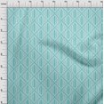 thumbnail image 3 of oneOone Georgette Viscose Fabric Check Kasuri Print Fabric BTY 42 Inch Wide, 3 of 4