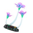 thumbnail image 3 of Fish  Simulation Plants, Colorful Artificial Glowing Coral Non-  For Aquarium For Fish  Orange,Orange Yellow,Purple, 3 of 8