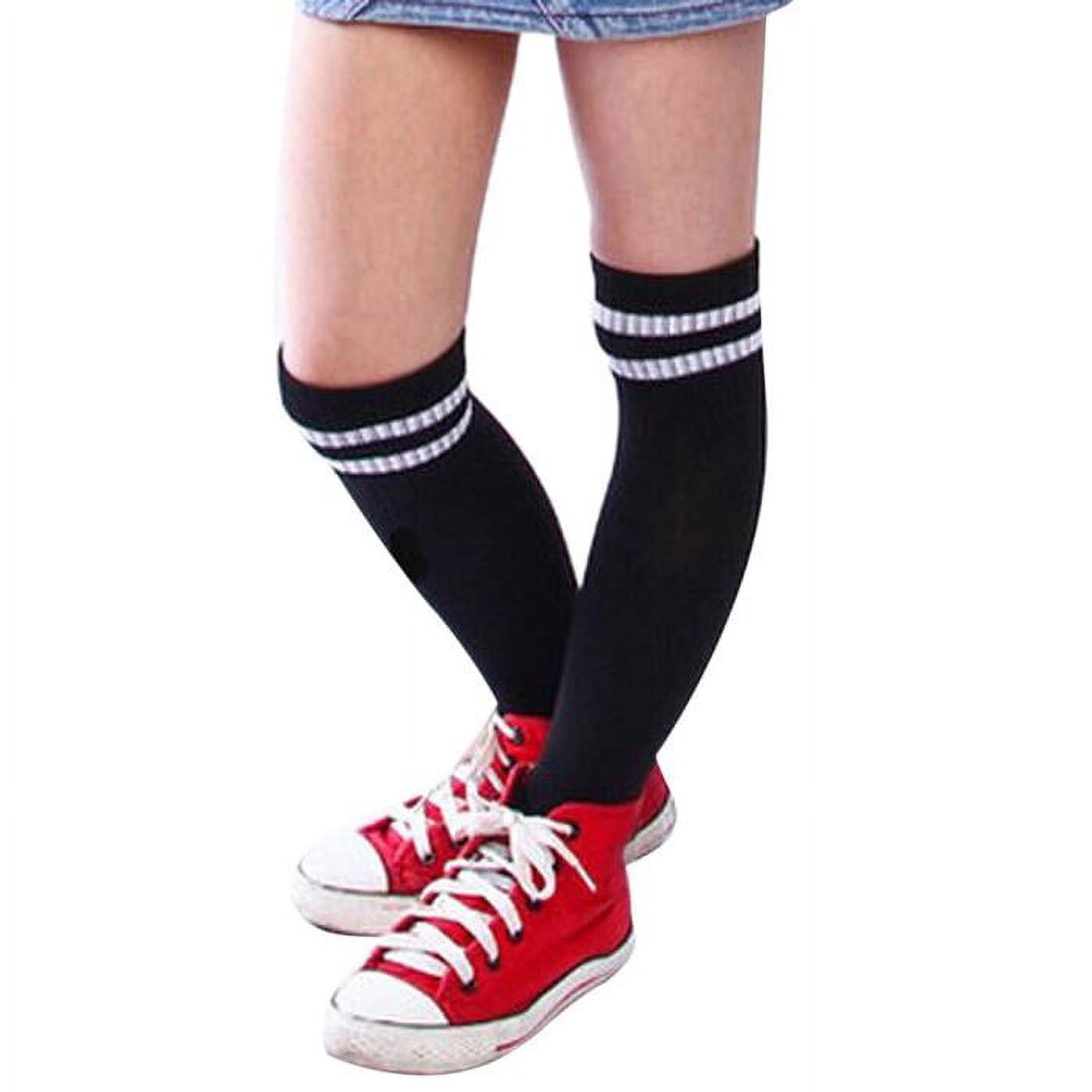FhsagQ Socks Men's Socks Sport Football Soccer Long Socks over Knee High Sock Baseball Hockey Bk Socks for Men Crotchless 3Xl Plus Size Socks for Men Yellow Black One Size