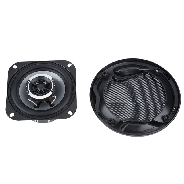LAFGUR 2X Car Audio Speaker 4inch 2 Way 250W Front Rear Coaxial Audio Speaker