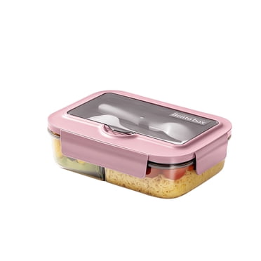 EGNMCR Storage Containers, Kitchen Storage & Organization Insulated And Sealed Portable Compartmented Lunch Box For Students And Office Workers That Can Be Microwaved Lunch boxs
