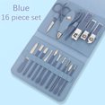 thumbnail image 1 of EGNMCR 16pcs/set Nail Cutter Set Makeup Beauty Tool Nail Clipper Set Folding Bag Stainless Steel Tool Finger Nail Clipper Kit Nail Clipper, 1 of 2