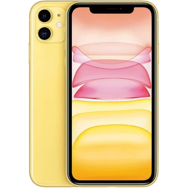 Apple iPhone 11 256GB Unlocked Smartphone (Yellow) Certified Refurbished Excellent Condition