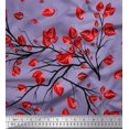 thumbnail image 1 of Soimoi Poly Georgette Fabric Branch & Leaves Artistic Decor Fabric Printed Yard 42 Inch Wide, 1 of 3