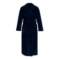 thumbnail image 2 of LSLJS Men Solid Color Fallow Cardigan Pocket Long Sleeve Nightclothes Bathrobe, Robes Gifts for Men, 2 of 5