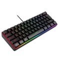 thumbnail image 2 of Suncoda Mechanical Keyboard, Russian Language Wired Illuminated Keyboard Mechanical Sense Gaming Keyboard Gaming Desktop Laptop Keyboard, 2 of 9