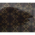 thumbnail image 4 of oneOone Viscose Chiffon Fabric Ethnic Geometric Flame Stitch Print Fabric BTY 42 Inch Wide, 4 of 4