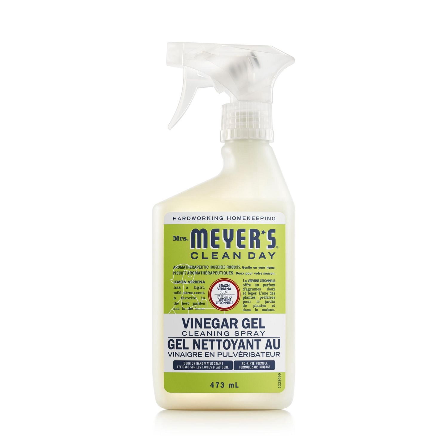 Mrs. Meyer’s Vinegar Gel Cleaning Spray, Natural Cleaner, Lemon Verbena Scent, 473mL
