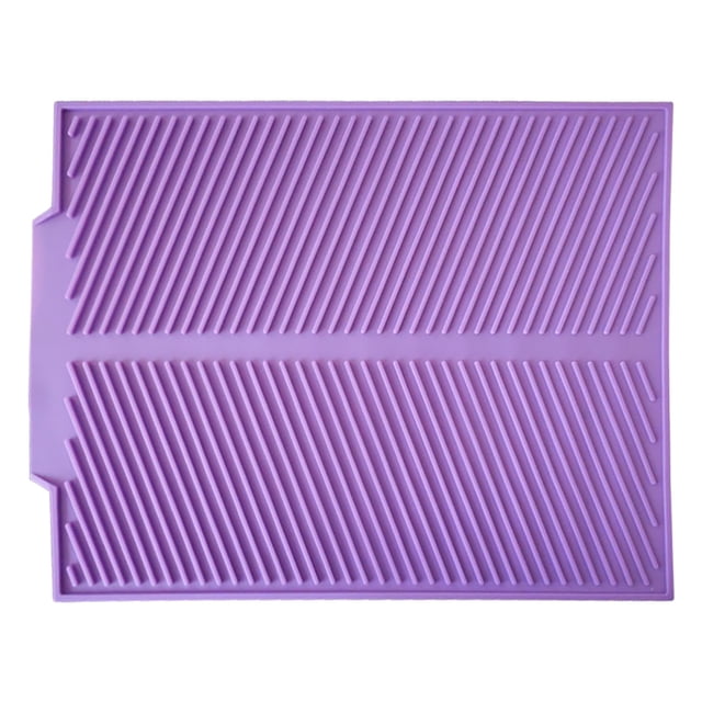 Dish Mat Drying Kitchen Mat Large Dish Drying Mat Silicone Large 16 X 13 Inch for Kitchen Heat Resistant Counter