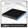 thumbnail image 3 of Blu-Ray Burner Player USB 3.0 CD DVD External Bluray Drive Writer Reader, 3 of 7