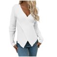 thumbnail image 2 of EGNMCR Cardigans pour Femmes, Chandails pour Femmes Mode Femmes Hiver Manches Longues Chandail Col en V Décontracté Hauts Chandail Femmes, 2 of 7