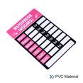 thumbnail image 3 of Unique Bargains Business Hour Sign PVC Self Adhesive Operation Hour Sticker Pink, 3 of 5