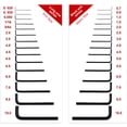 thumbnail image 4 of 30-Piece Hex Key Allen Wrench Set with Precise and Chamfered Tip, L Shape Allen Key Set with Storage Case, 4 of 7
