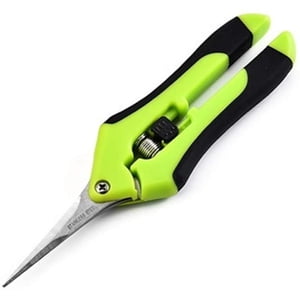 Garden Pruning Shears, Professional Gardening Scissors, High Point Precision Pruning Shears, Stainless Steel Straight Blade Pruning Shears, Hand For Bonsai, Spring Handles