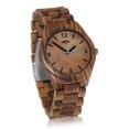 thumbnail image 2 of Angie Wood Creations Zebrawood Men’s Watch with Maple Dial, 2 of 7