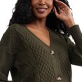 thumbnail image 5 of Mexx Women’s Mix Cable Knit Cardigan, 5 of 5