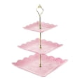 thumbnail image 1 of EGNMCR Three-tiered Fruit Tray Dried Fruit Tray Dessert Tray Multi-tiered Cake Stand Doors Windows, 1 of 2