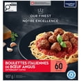 thumbnail image 2 of Our Finest Fully Cooked Italian Angus Beef Meatballs, 60 Pieces, 907g, 2 of 5