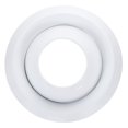 thumbnail image 3 of Unique Bargains 8 Inch Round Air Vent, Adjustable Ball Jet Nozzle Diffuser Ceiling Diffuser Vent Cover ABS Soffit Vent, 3 of 6
