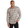 thumbnail image 1 of Port Authority Long Sleeve Ombre Plaid Shirt W672, 1 of 1