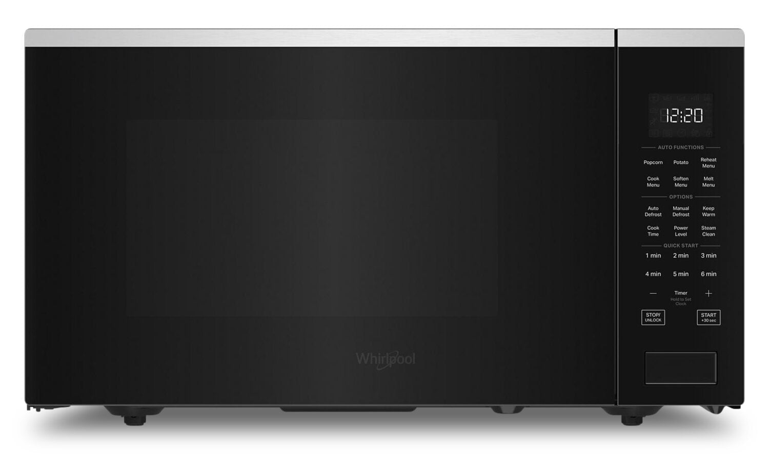 Whirlpool 1.6 Cu. Ft Sensor Cooking Countertop Microwave Oven, Stainless Steel, Fingerprint Resistant, 1100W – YWMCS7022RZ