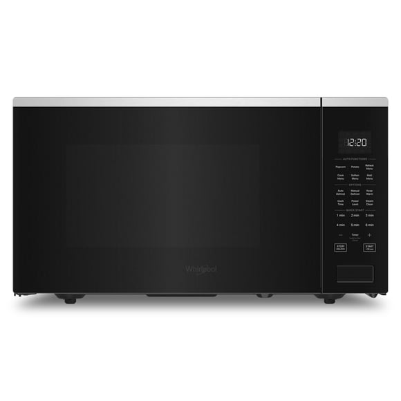 Whirlpool 1.6 Cu. Ft Sensor Cooking Countertop Microwave Oven, Stainless Steel, Fingerprint Resistant, 1100W – YWMCS7022RZ