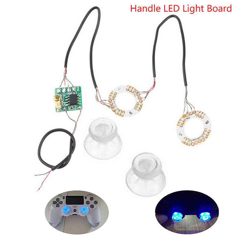Nouveau 1Ensemble Poignée Sans Fil Planche Lumineuse LED Pièces de Rechange pour PS4 pour PS5 pour Manette XBOX ONE Accessoires de Modification comme pic