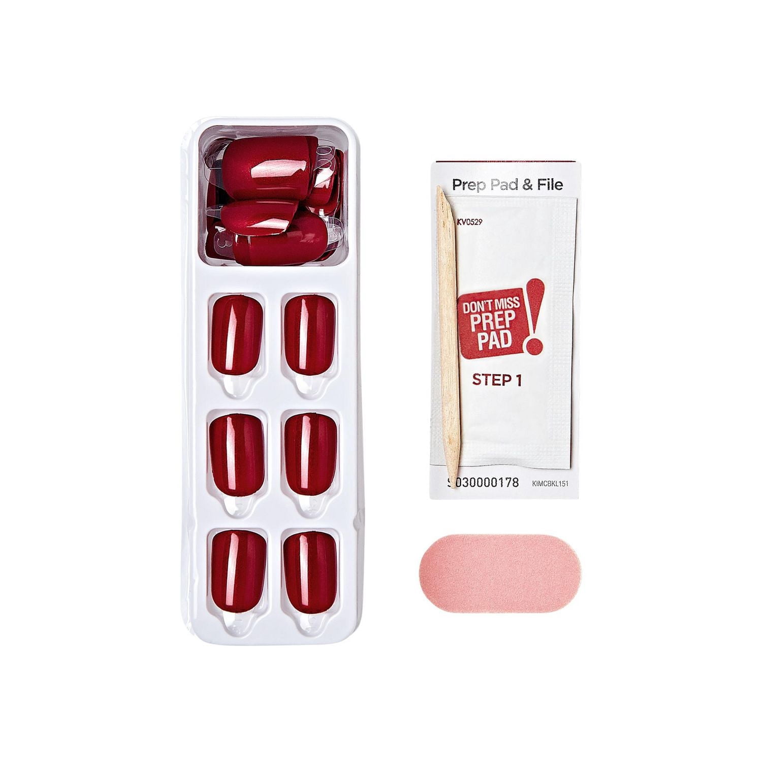 KISS ImPRESS Couleur - Faux Ongles, Courts