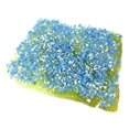 thumbnail image 4 of Yinanstore Grass Nest Model Simulation Turf Decoration Handmade Terrain Model Artificial Grass for Layout Railroad Gaming Terrain blue white, 4 of 8