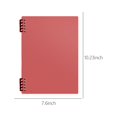 thumbnail image 3 of Vaidha Coil Notebook, 2 Pcs A5 Thick Plastic Hardcover Ruled 5 Color 60 Sheets -120 Pages Journals For Study And Notes, Memo Notepads For Office School Travel., 3 of 7