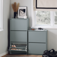 thumbnail image 1 of SoBuy Armoire à Chaussures 3 Tiroirs Basculants Rangement Organisateur FSR165-H-HG, 1 of 7