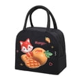 thumbnail image 1 of Oleegame 1 Pce Sac de Rangement pour Produits à Main Sac Isolé Sac pour Boîte à Lunch Sac à Lunch Chiot Brun (Isolation 3D) Noir, 1 of 8