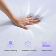 thumbnail image 4 of Surmatelas 3 Pouces Grand Lit, Surmatelas en Mousse Mémoire Infusée de Gel Rafraîchissant GELBIY, 60*80 Pouces, 4 of 7