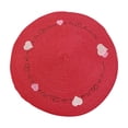 thumbnail image 1 of Round Woven Placemats, Non-Slip Heat Resistant Table Mats, Easy Clean Holiday Kitchen Table Decor for Family Dinners and Gatherings, 1 of 6